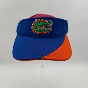 Going Yard Florida Gators NCAA Visor Blue Orange Adjustable Hat Mens OSFM